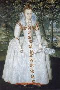Robert Peake the Elder Elizabeth Queen of Bohemia oil on canvas